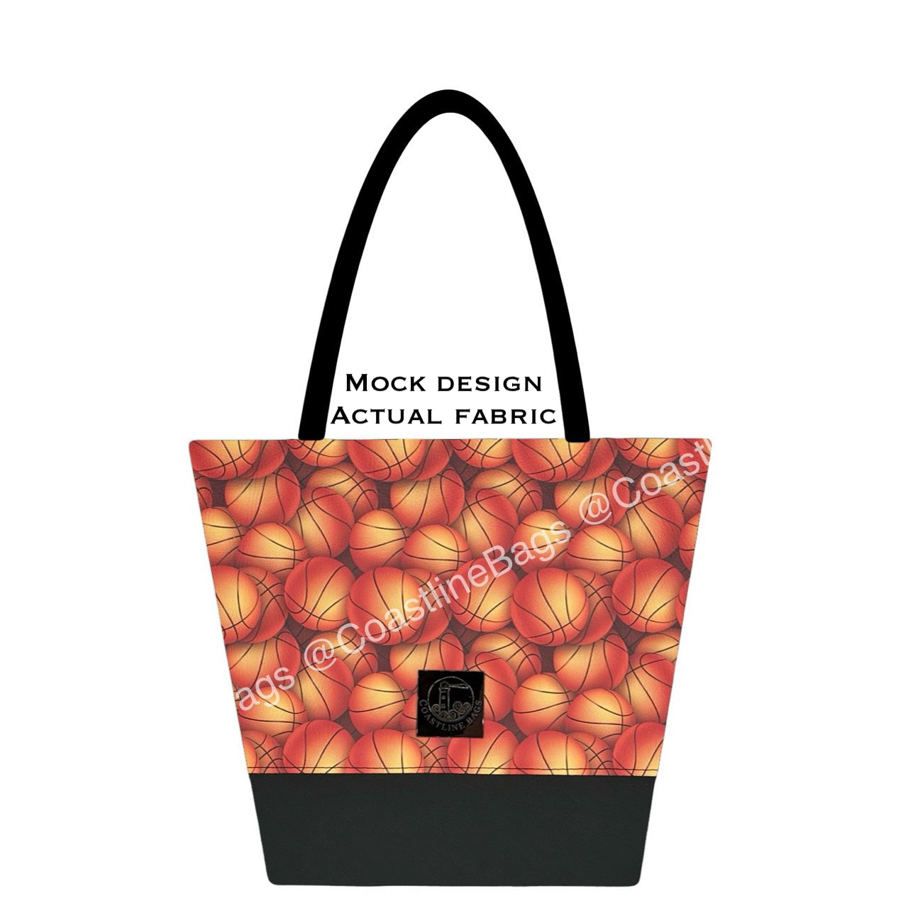 Basketball Tote Bag